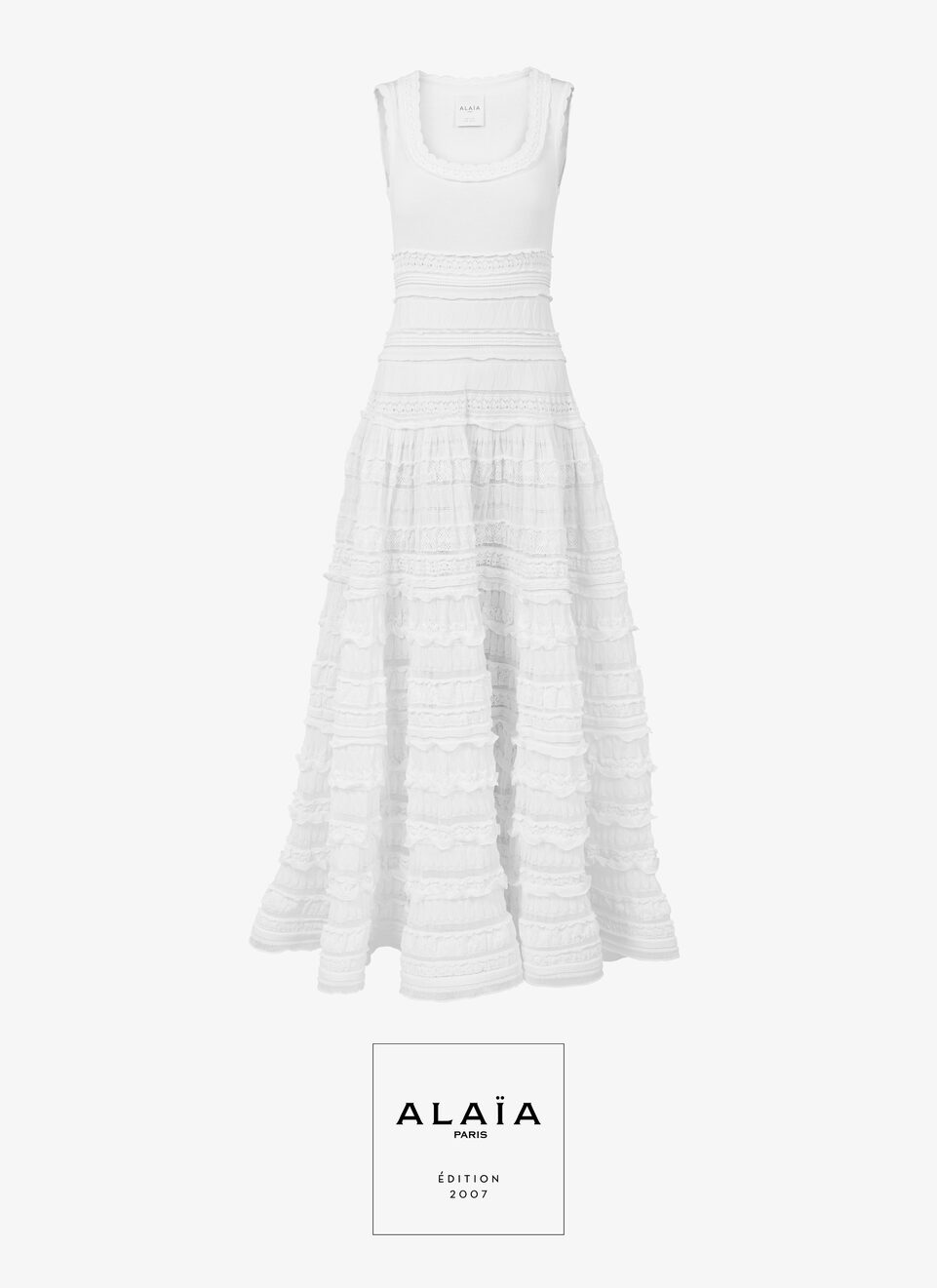 Edition 2007 The Crinoline Long Dress Edition 2007 The Crinoline Long Dress - maison-alaia.com